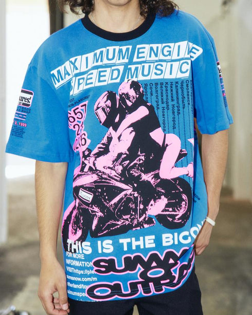 PLEASURES SPEED MUSIC HEAVYWEIGHT SHIRT Mens Apparel - MENS